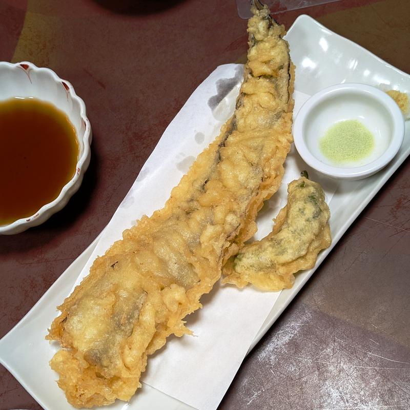 穴子天ぷら(丸大ホール)