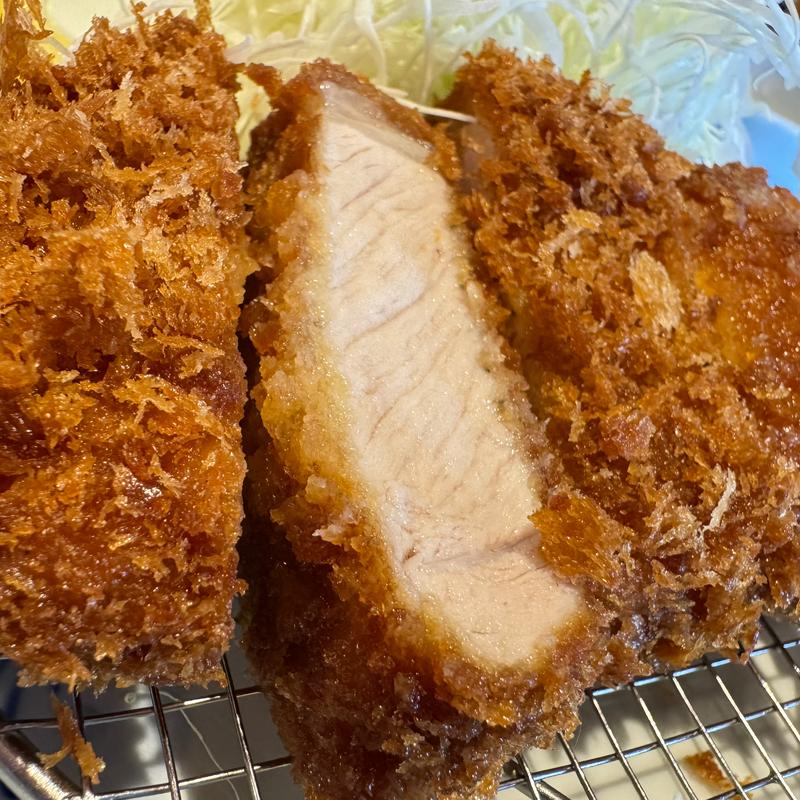 今月の銘柄豚定食(とんかつ田 東陽町店)