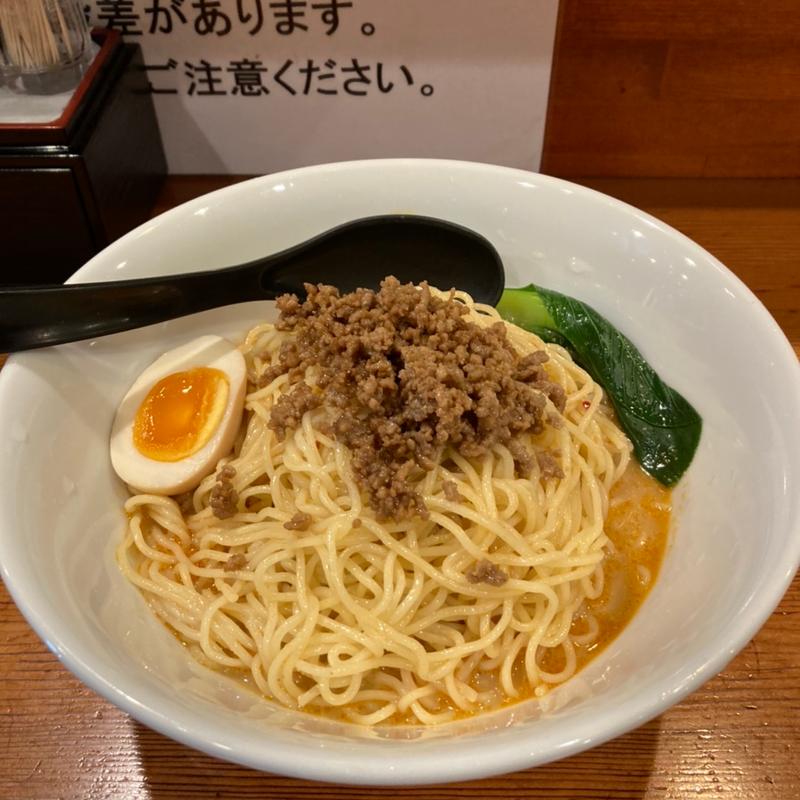 豆乳冷やし担々麺(横浜家系ラーメン 檜家 町屋店)
