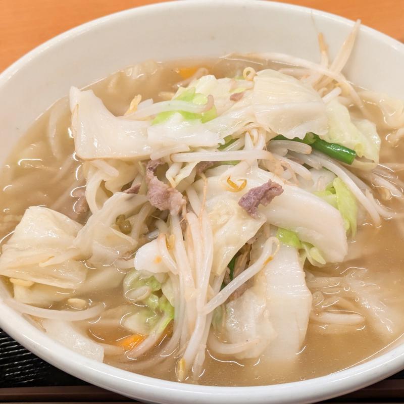 野菜たっぷりタンメン(日高屋 川口駅前店)