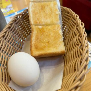モーニングトースト ゆで卵