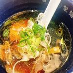 昆布水つけ麺(富喜製麺研究所 三軒茶屋店)