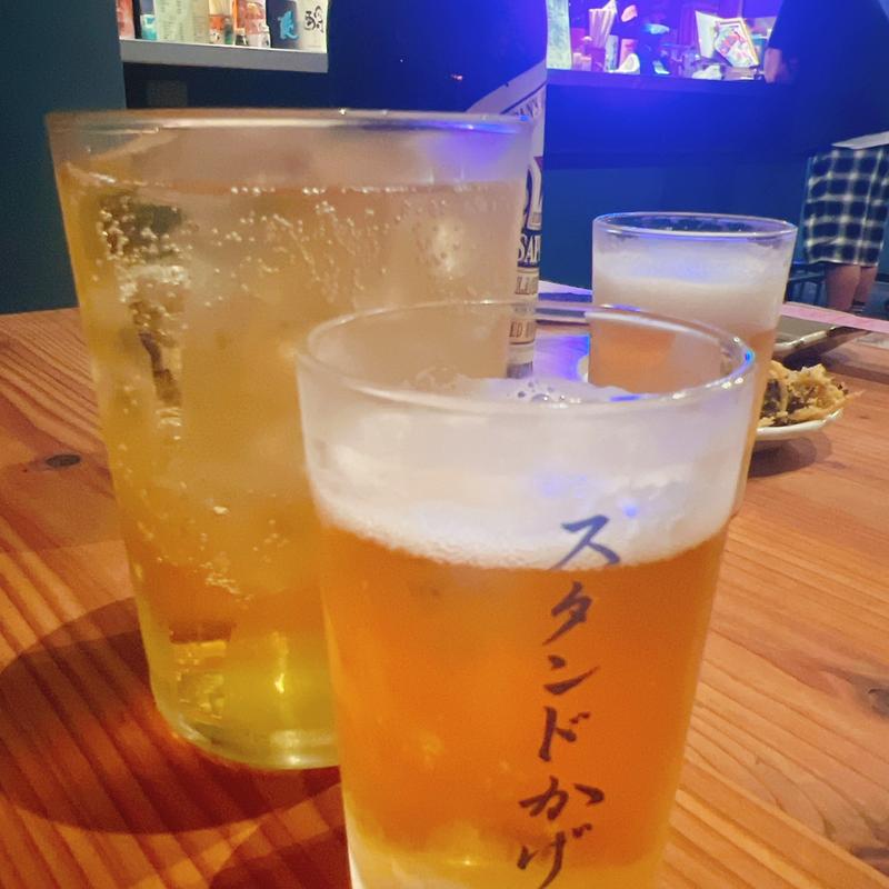 ビール(スタンドかげん)