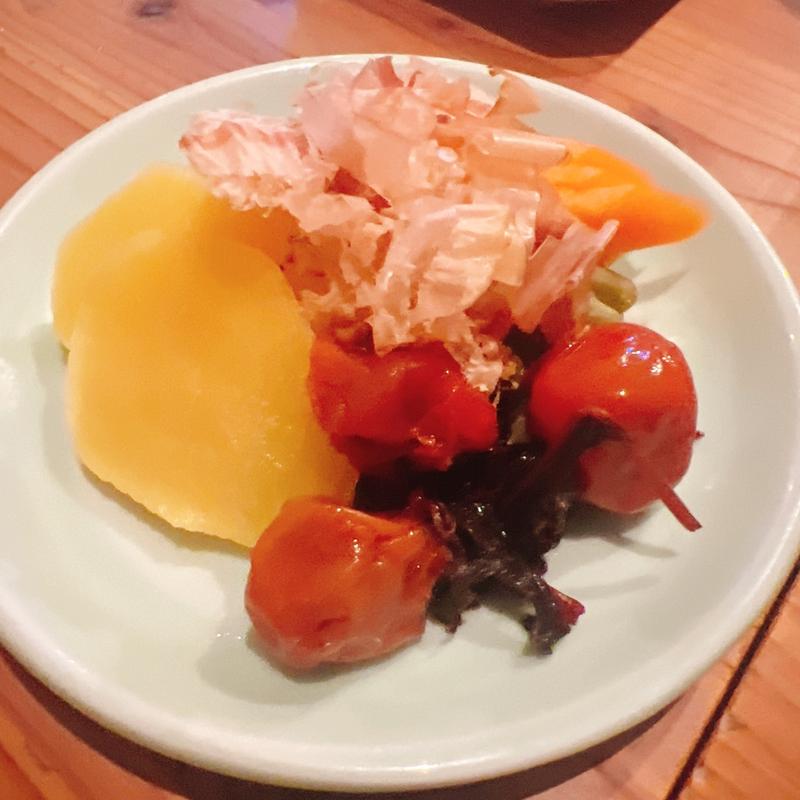 漬物盛り合わせ(スタンドかげん)