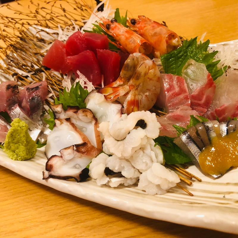 地魚五種盛り(海鮮本舗)