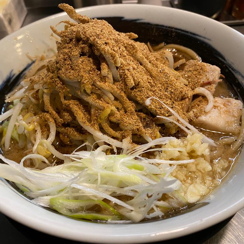 魚粉らーめん(オリジナル極太麺 らーめん天)