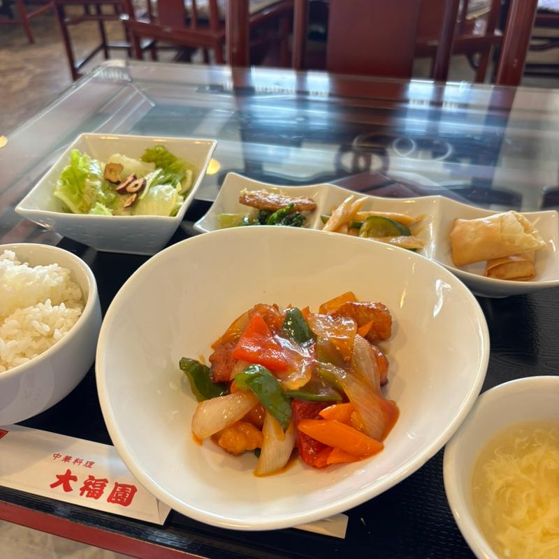 酢豚定食(中華料理　大福園 )