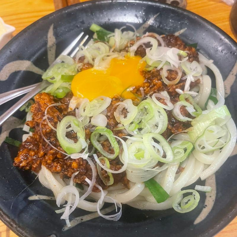 麻婆うどん(武州うどんあかね&みどりダイニング)