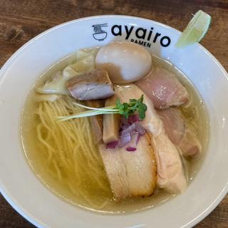 特製魚介塩そば(ayairo)