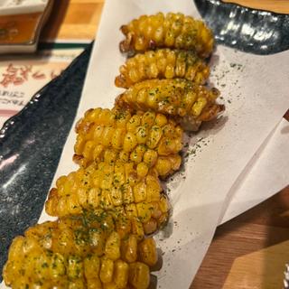 揚げとうもろこし(やきとりやさんあっ鶏)