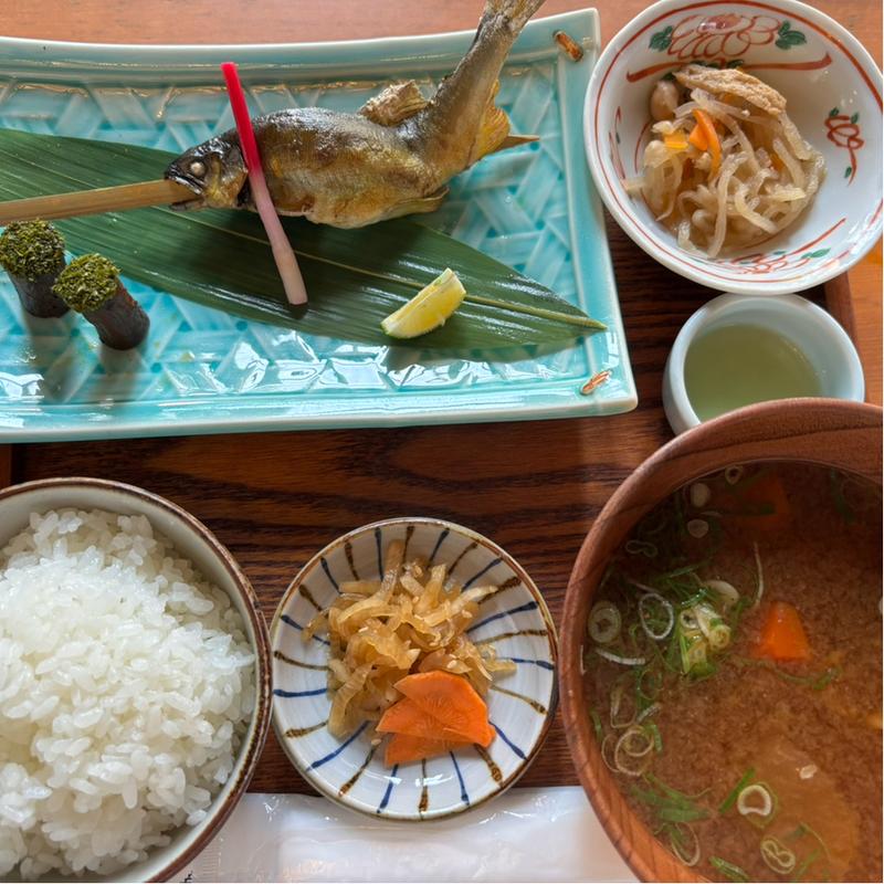 鮎の塩焼き(野あそび棚 )