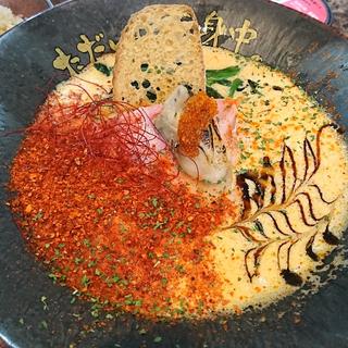 赤牡蠣ラーメン 3辛