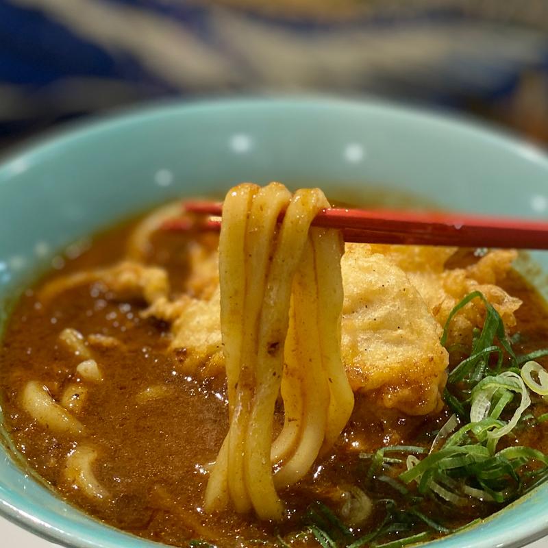 とり天カレーうどん(つくもうどんEXPRESS 大阪・関西万博店)