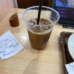 牛小鉢ソーセージエッグ朝食　アイスコーヒーL