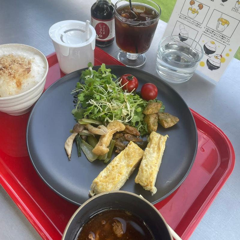 モーニングバイキング ドリンク(いっちゃんたまご直営カフェ)