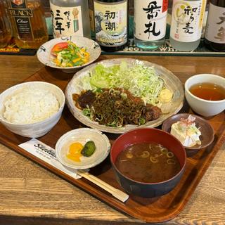 豚ロースかつ定食(ねぎみそ)