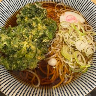 春菊天そば