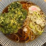 春菊天そば