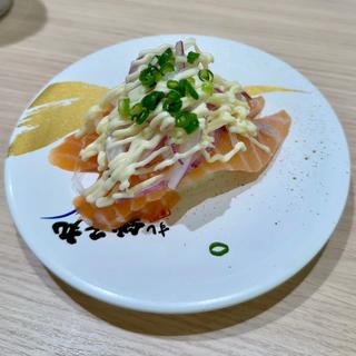 オーロラサーモンマヨネーズ(すし銚子丸 亀戸店)