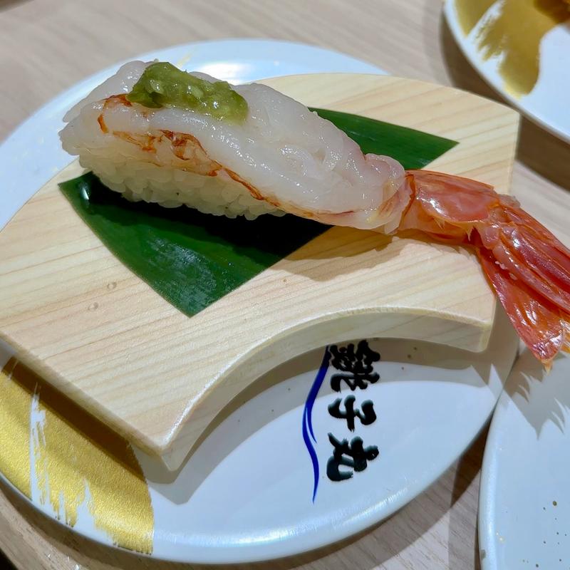 特大赤海老1カン(すし銚子丸 亀戸店)