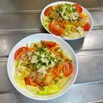 サラダうどん