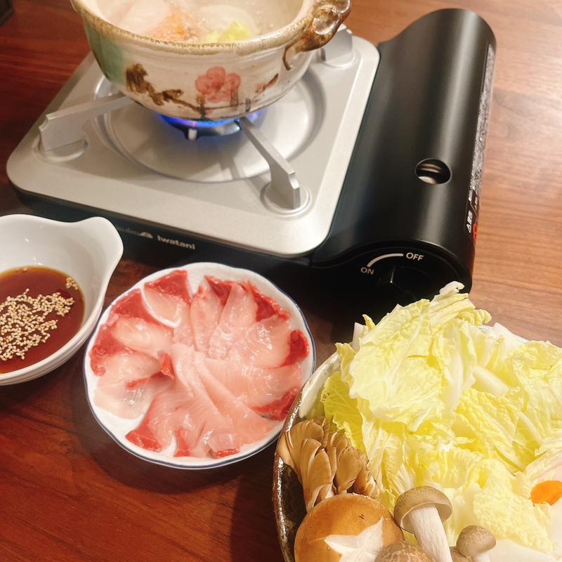 鰤しゃぶ(自宅)