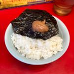 半ライス(ラーメン山岡家 南2条店)