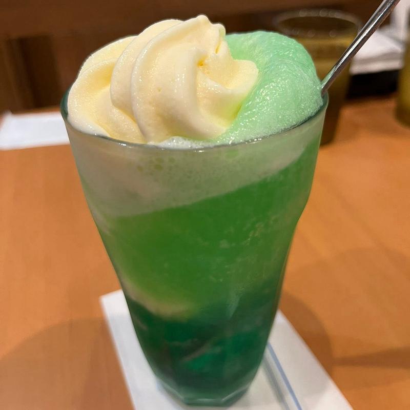 クリームソーダ(ハックルベリー )