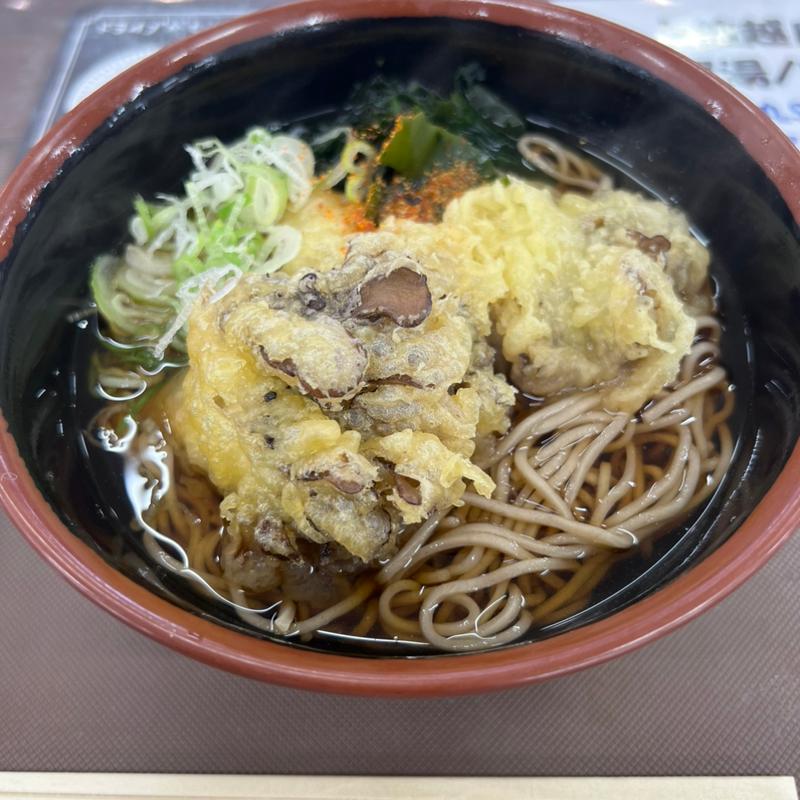妙義山麓舞茸天ぷらそば(東部湯の丸サービスエリア（下り） )