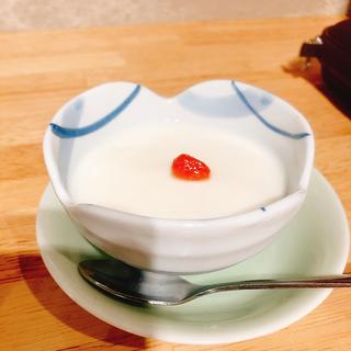 杏仁豆腐（中華プレートランチ）