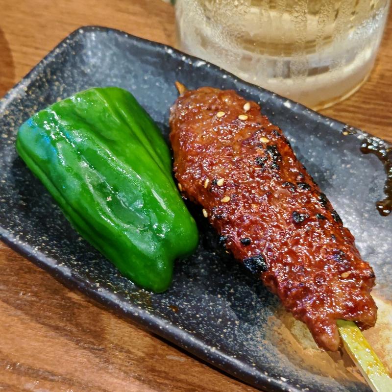 辛つくね(もつしげ 上大岡店)