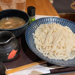 鴨出汁つけうどん