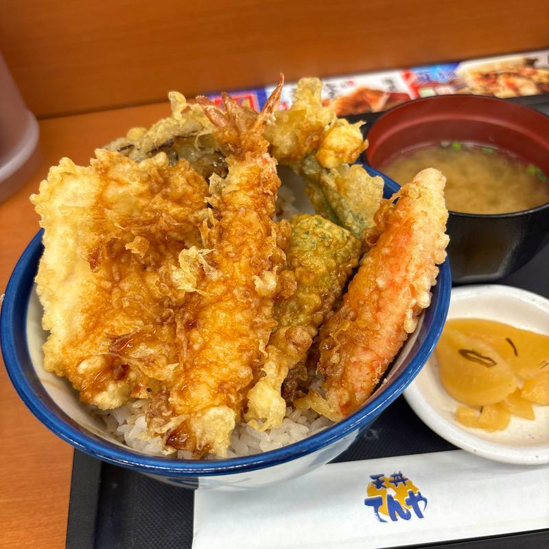 いろどり天丼(天丼てんや 荻窪店)