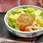 肉味噌ぶっかけうどん(讃岐うどん ほの花)