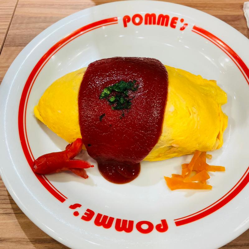 定番ケチャップオムライス (ポムの樹 ビナウォーク海老名店)