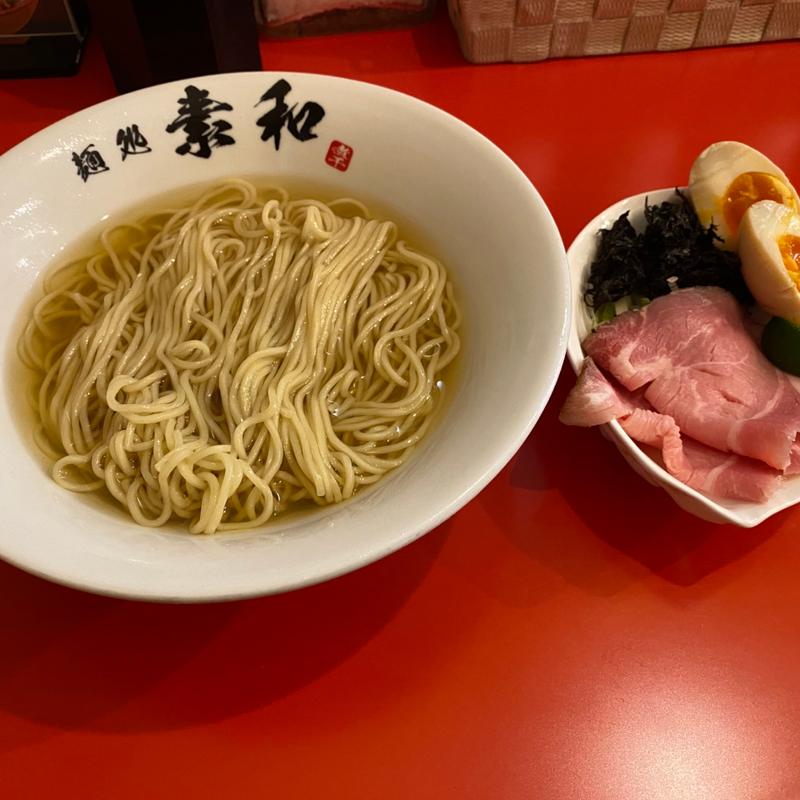 冷やし淡麗煮干し(麺処素和 金山店)