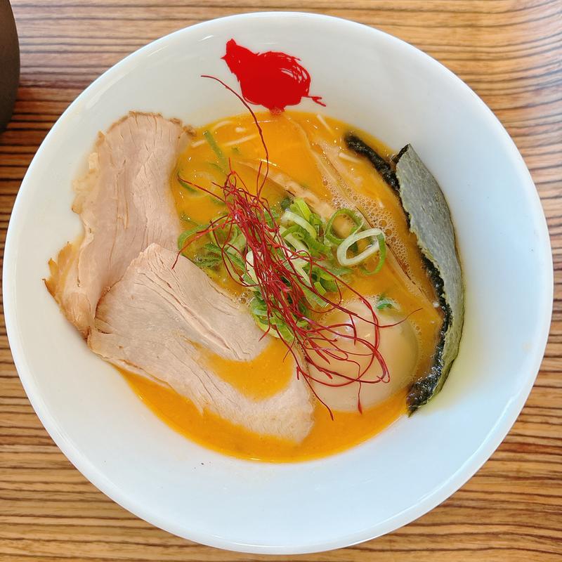 旨辛鶏白湯(麺心 風見鶏 )