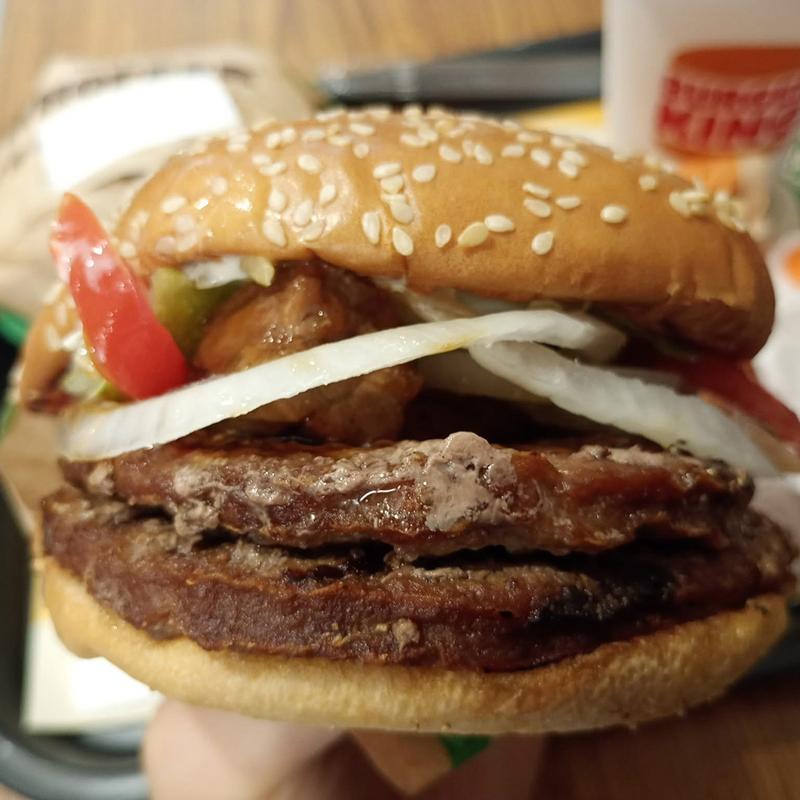 ダブルステーキソースワッパー(バーガーキング 祖師ヶ谷大蔵店)