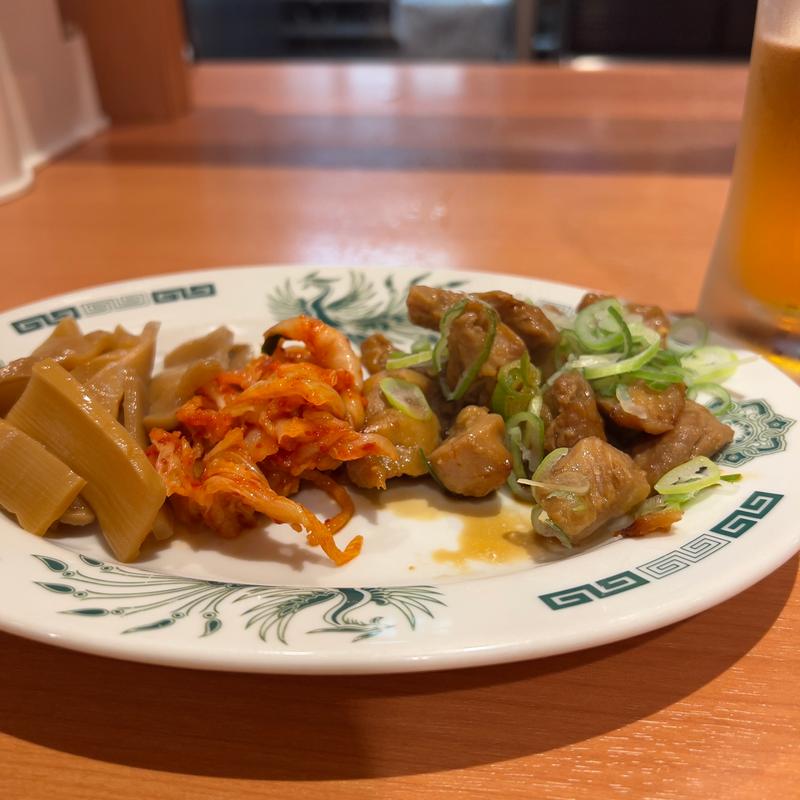 三品盛合わせ(日高屋 与野本町西口店)