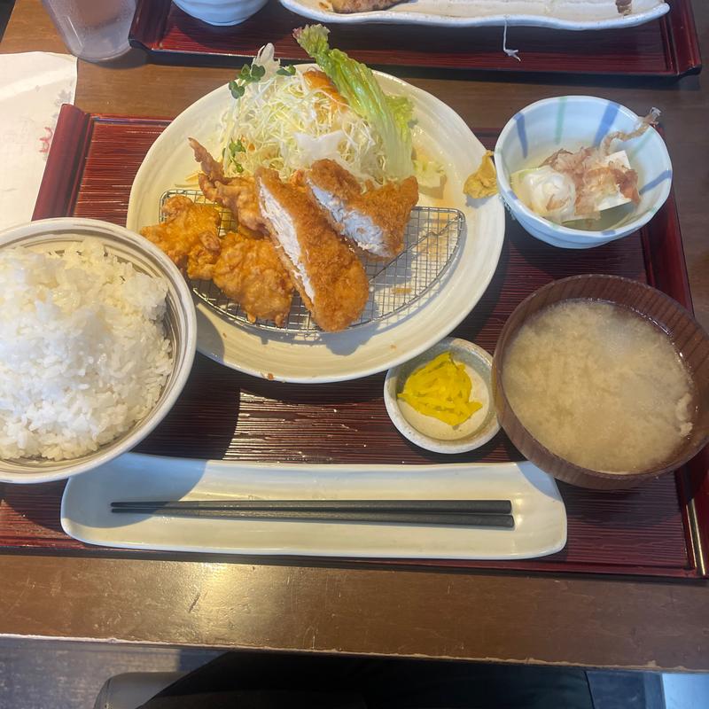B定食(加賀家食堂)