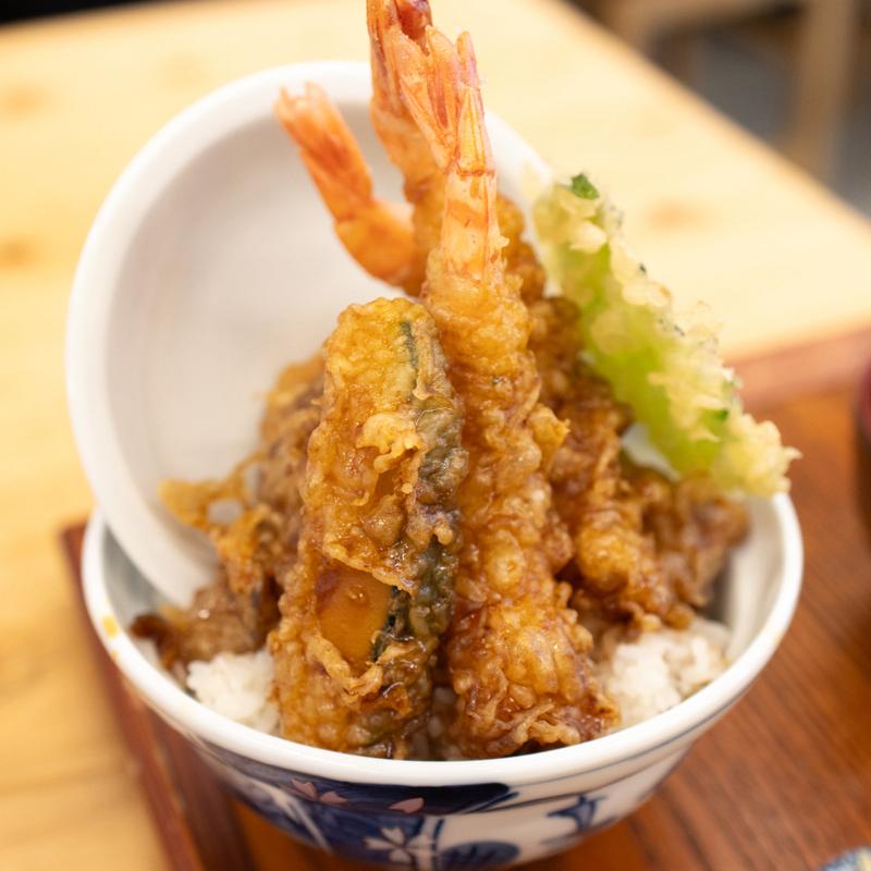 海老天丼(海鮮めし処 酒処 大衆富士食堂)