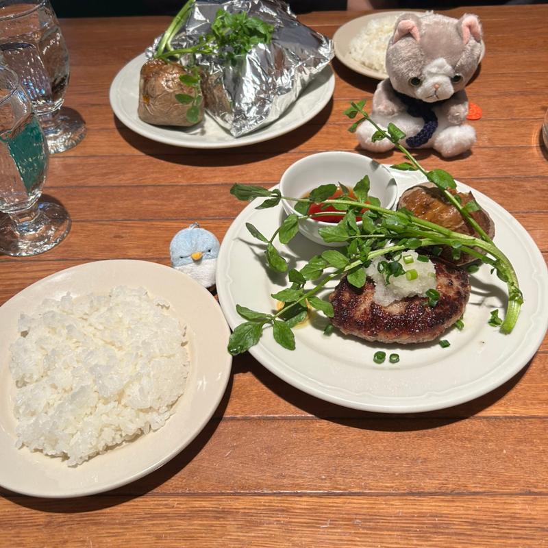 和風ハンブルグステーキ(つばめKITCHEN アトレ品川店)