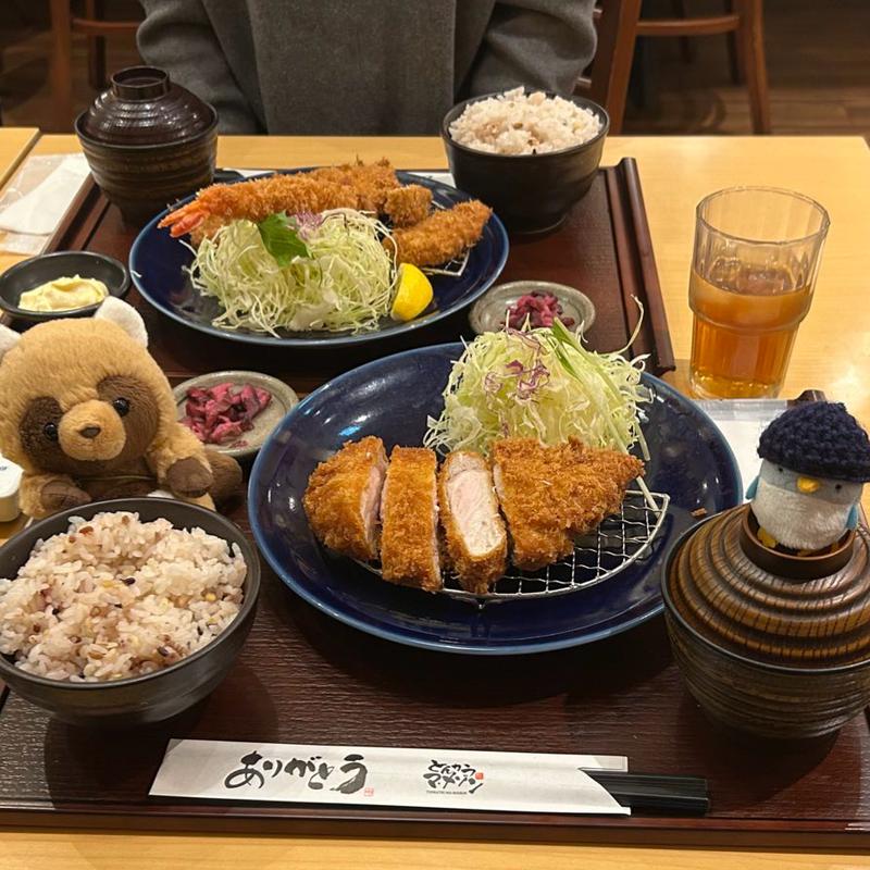 やわらかヒレカツ定食(とんかつマ・メゾンSUNAMO店)