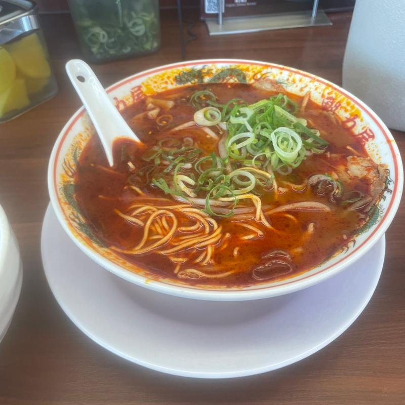 辛味噌ラーメン(京都北白川ラーメン魁力屋 茅ヶ崎店)