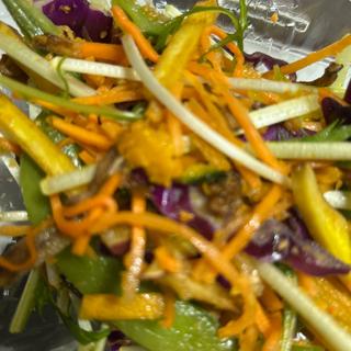 にんじんドレッシングの根菜サラダ