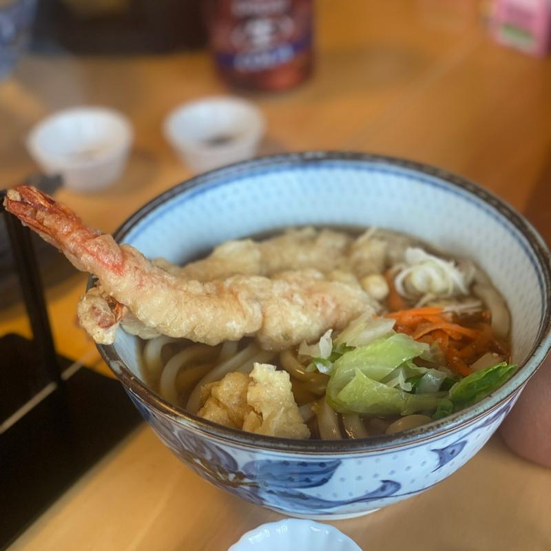天ぷらうどん(吉田のうどん 玉喜亭 Tamakitei)