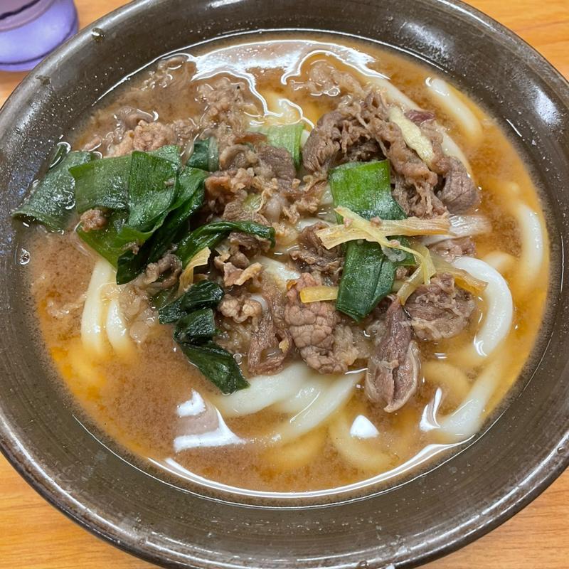 肉うどん(牧のうどん 大野城店)