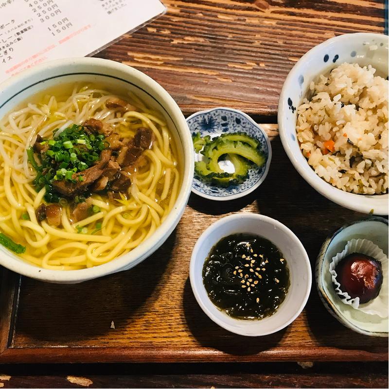 八重山そば(そば処竹乃子)