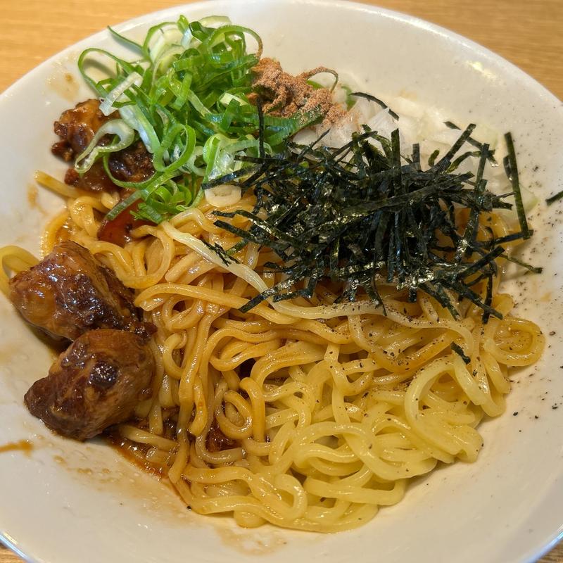 油そば(丸源ラーメン 姫路今宿店)