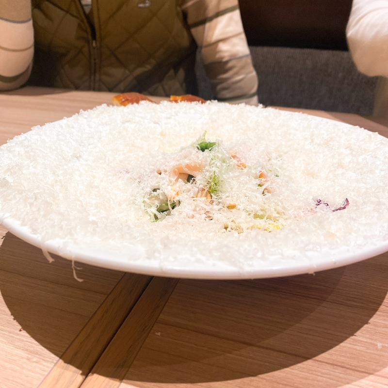 中札内鳥の白雪シーザーサラダ(北海道イタリアン ミアボッカ エキアプレミエ和光店)